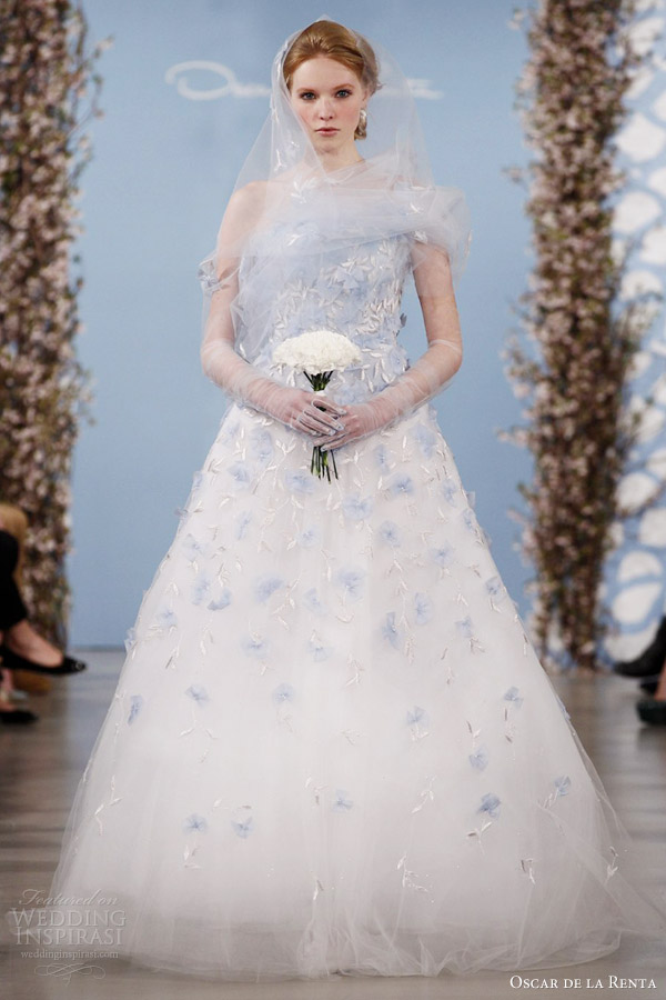 Oscar de la discount renta bridal 2014