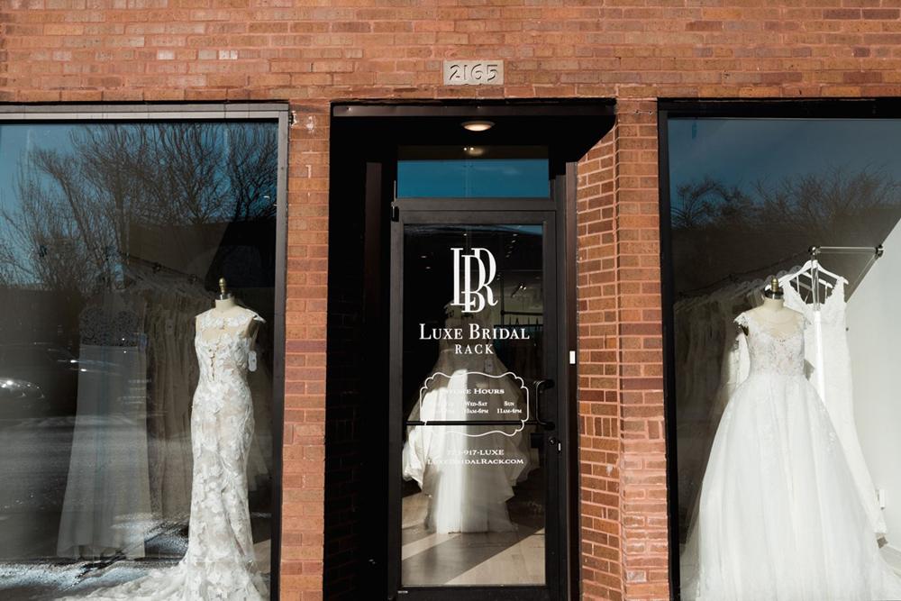 Luxe Bridal  Rack  ChicagoStyle Weddings 