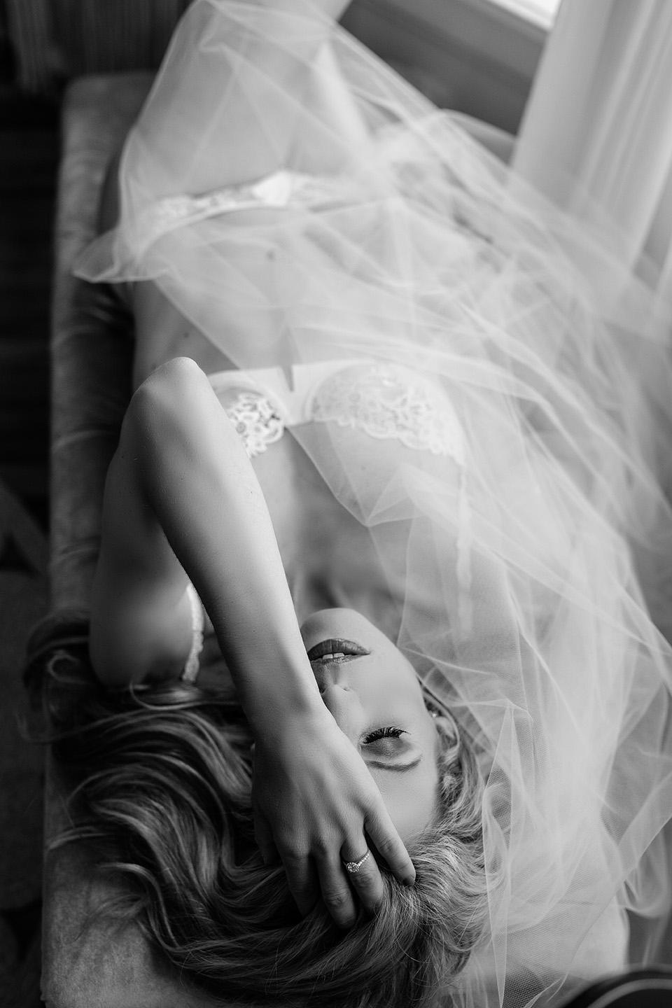 A Bridal Boudoir Session in Chicago 